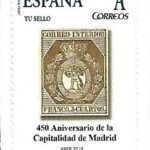 Nº 15. Sello Personalizado. Capitalidad Madrid