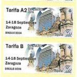Nº 16. Etiqueta nº 5 ECC-EXFILNA 2016. 4 Tarifas
