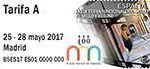 Nº 17. Etiqueta nº 1 Feria del Sello 2017. Tarifa A