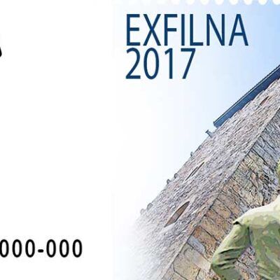 Nº 17. Etiqueta nº 4 EXFILNA Port 2017. Tarifa A