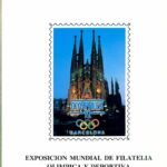 Nº 25. Documento FNMT. Olymphilex 1992