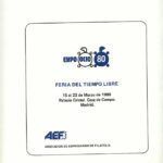 Nº 1980. Documento Varios. Expoocio Madrid