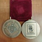 Medalla Federació Catalana Societats Filateliques Filabarna